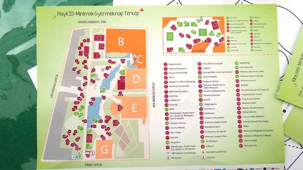 Gyereknap Millenáris 2015 - az átláthatatlan térkép