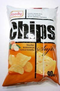 Foody sajtos chips