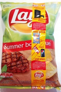 Lay's summer barbeque chips