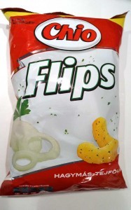 Chio Flips hagymás-tejfölös