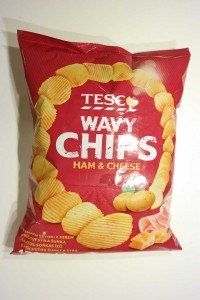 Tesco Wavy sonkás-sajtos