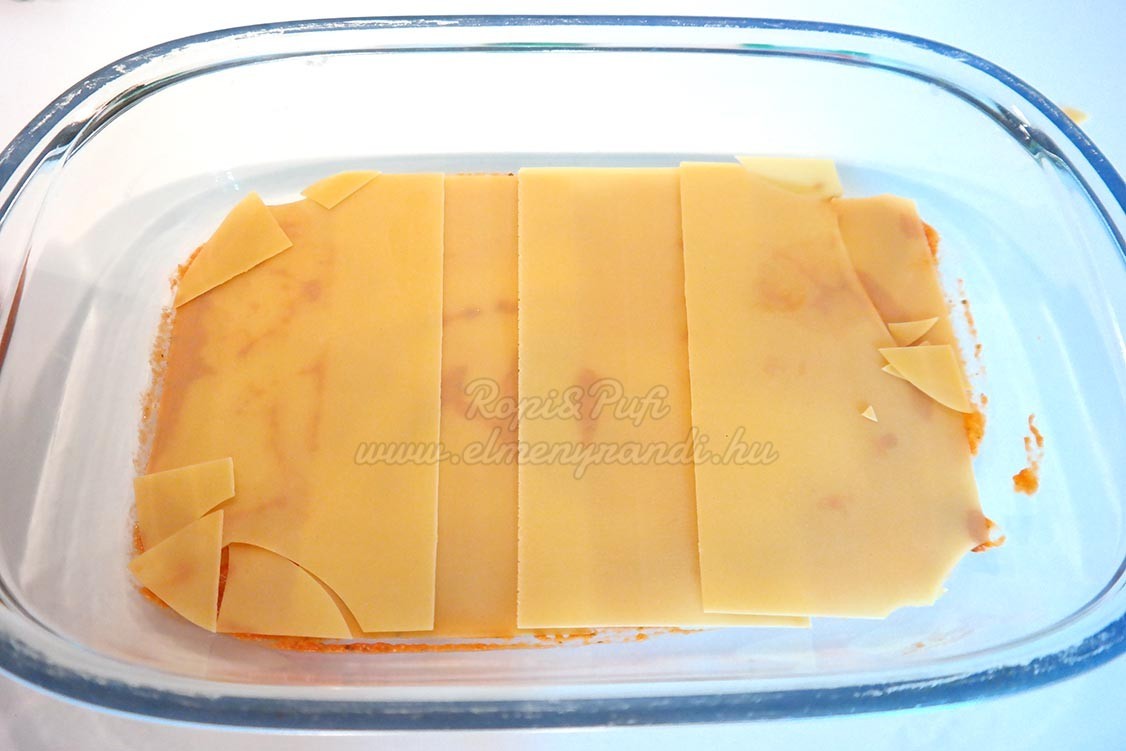 Lasagne - rétegezés