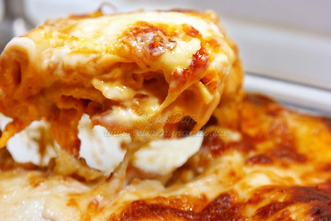 Lasagne, kész!