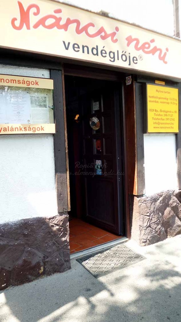 Náncsi Néni vendéglője