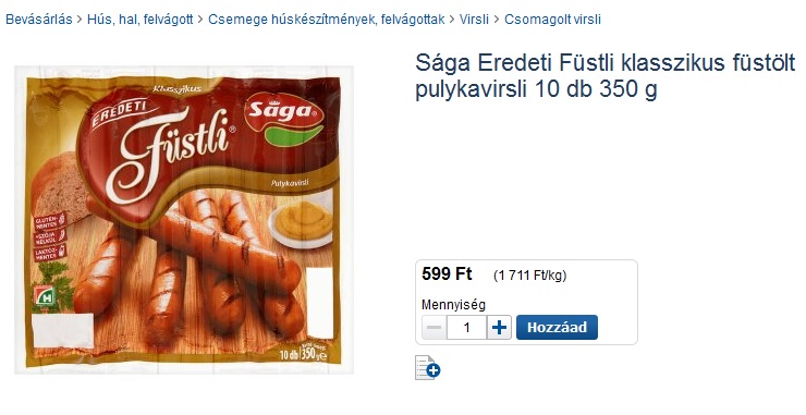 Sága Füstli Snacki & Go!
