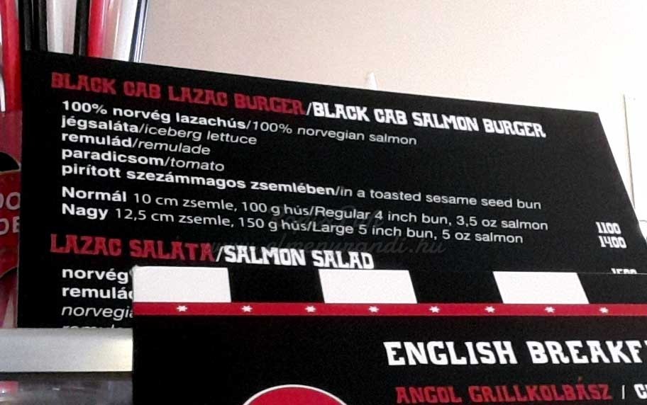 Black Cab Burger