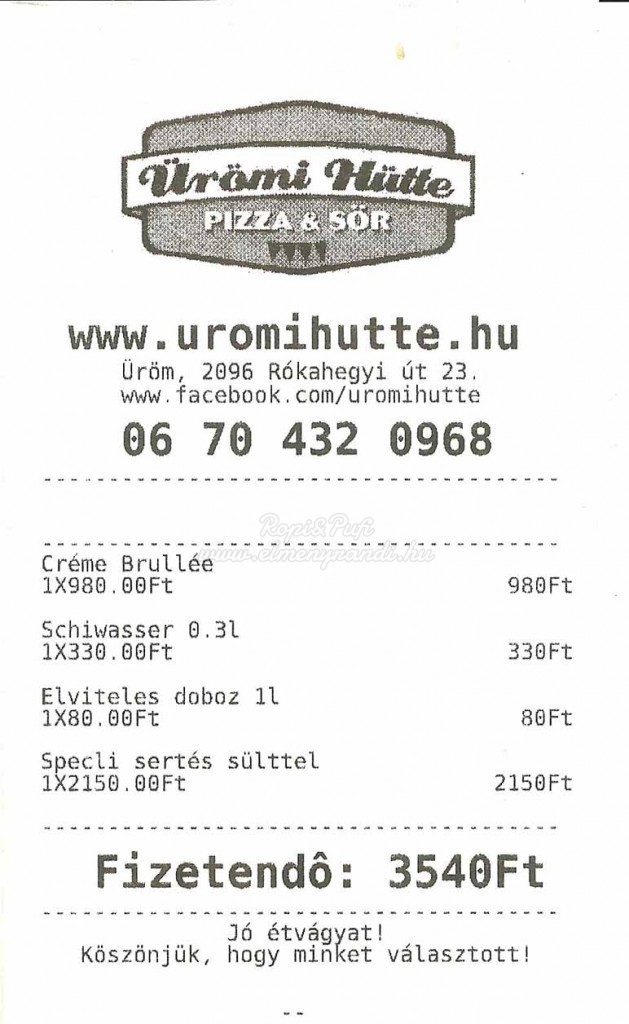 Ürömi Hütte
